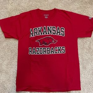 Champions Arkansas Razorbacks Red T-Shirt - M